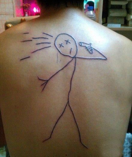 网红吃瓜纹身图案,潮流与个性的完美融合  第3张