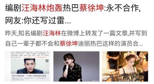 汪海林爆料娱乐圈小鲜肉